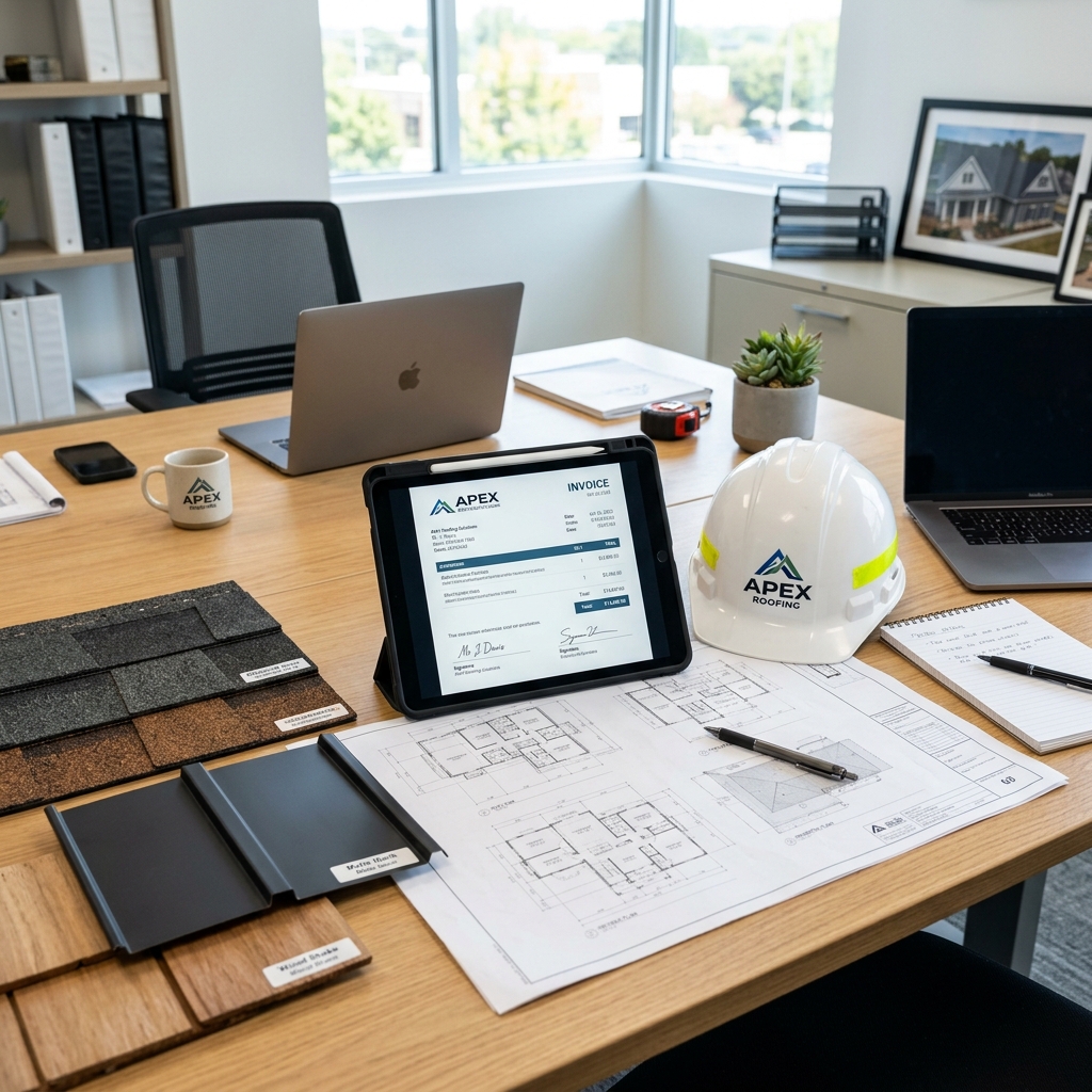 How to Create a Roofing Invoice